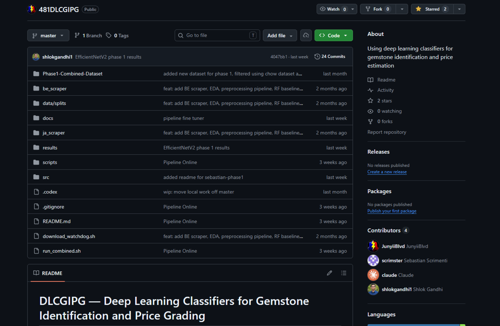 Diamond Assorter Project GitHub image