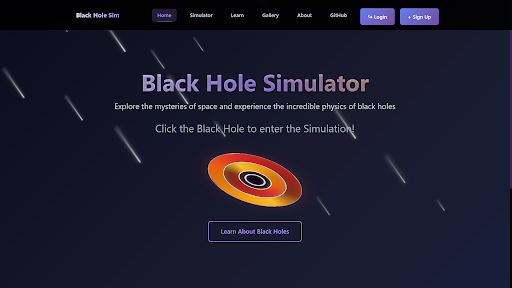 Black Hole Simulator image